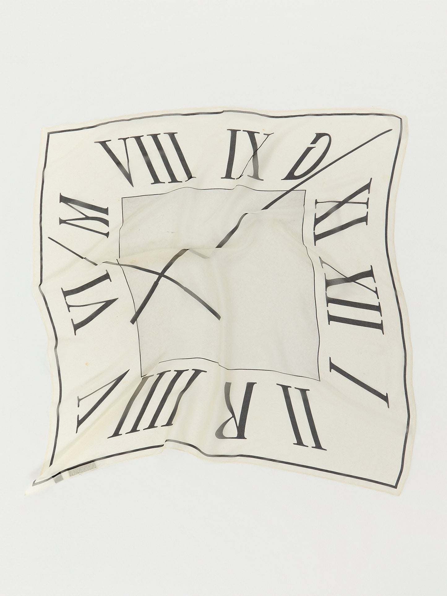 Silk Clock Scarf