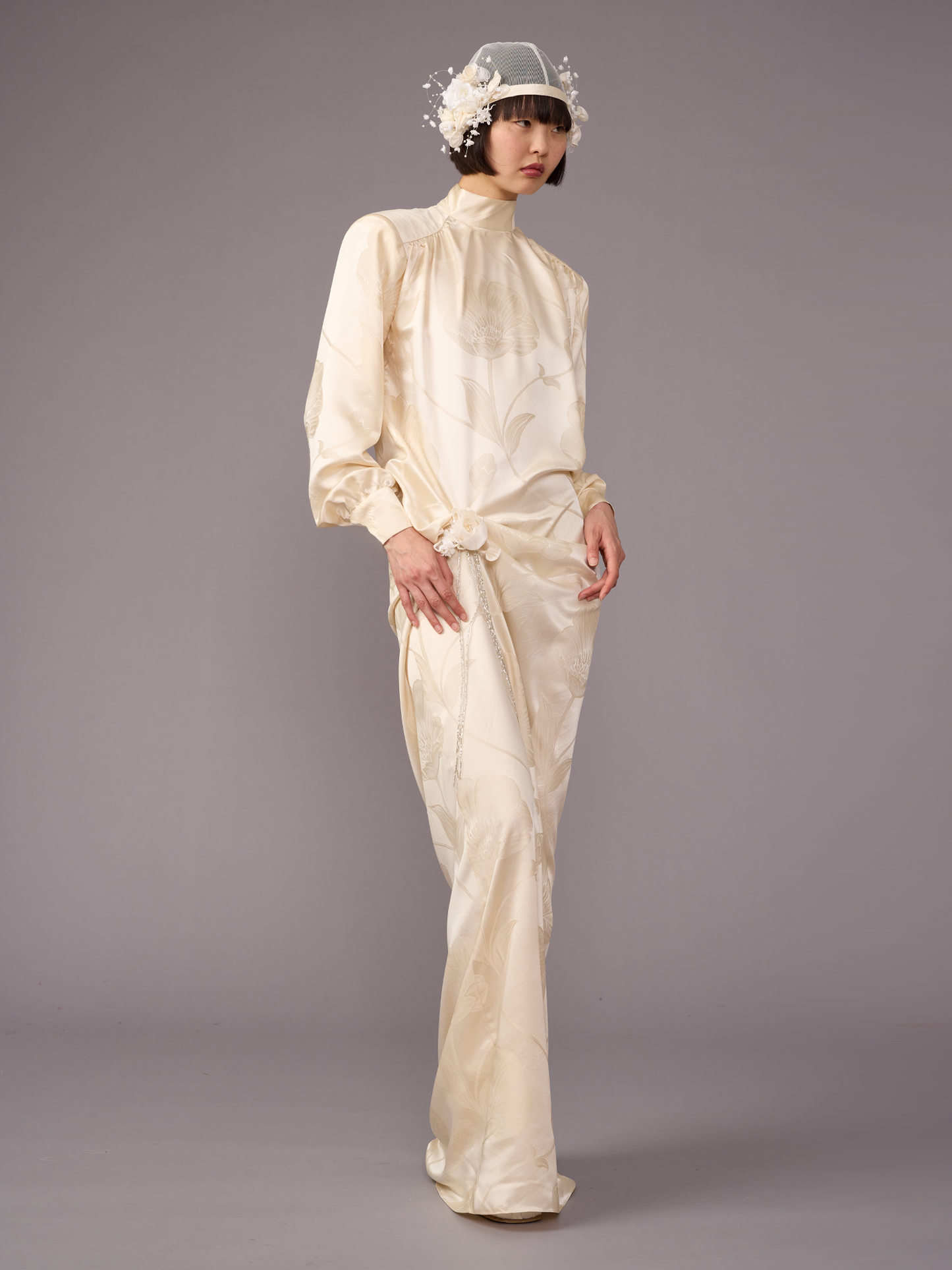 Bridal Drape Dress