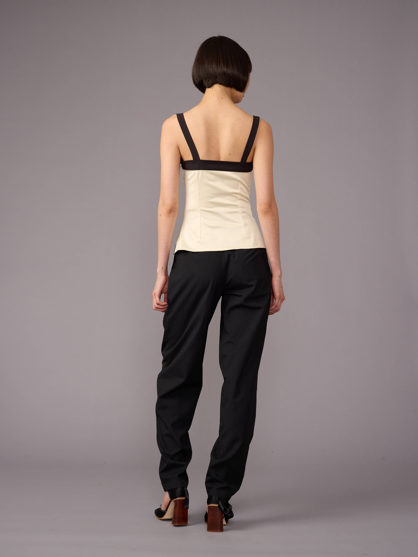Cream Giovanni Top