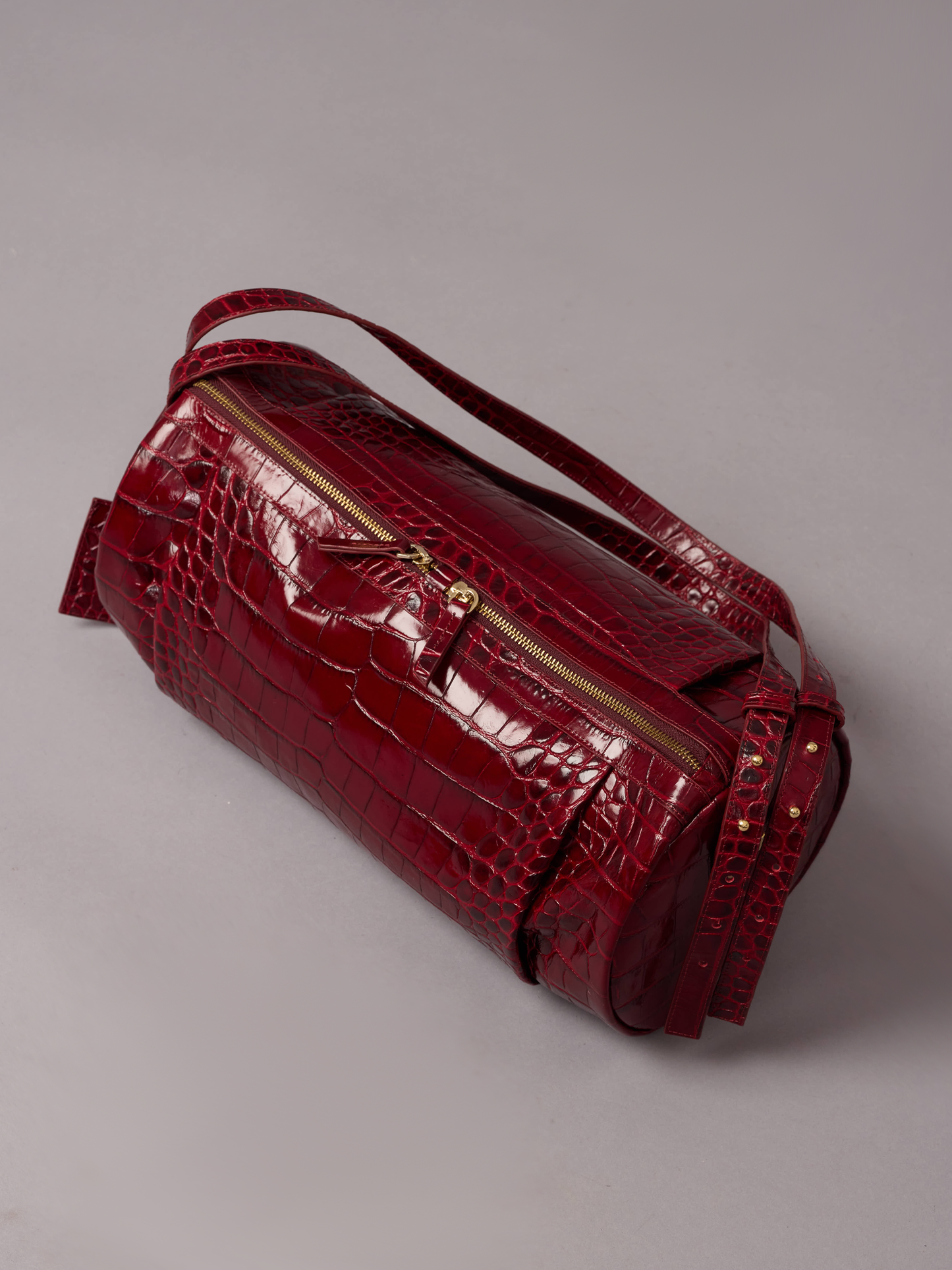 Cherry Red Bowling Bag