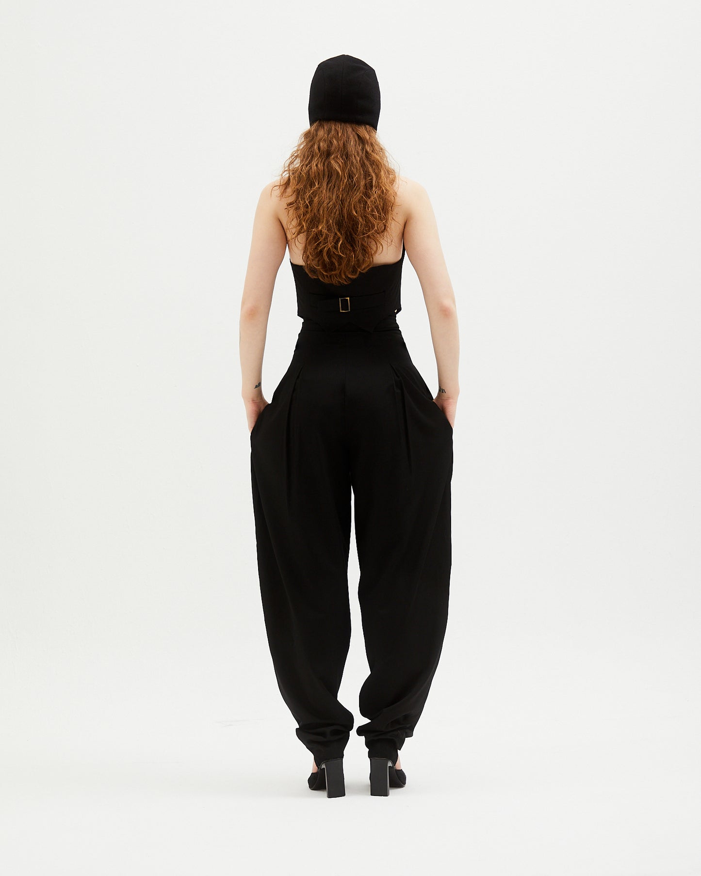 Balloon Trousers Black