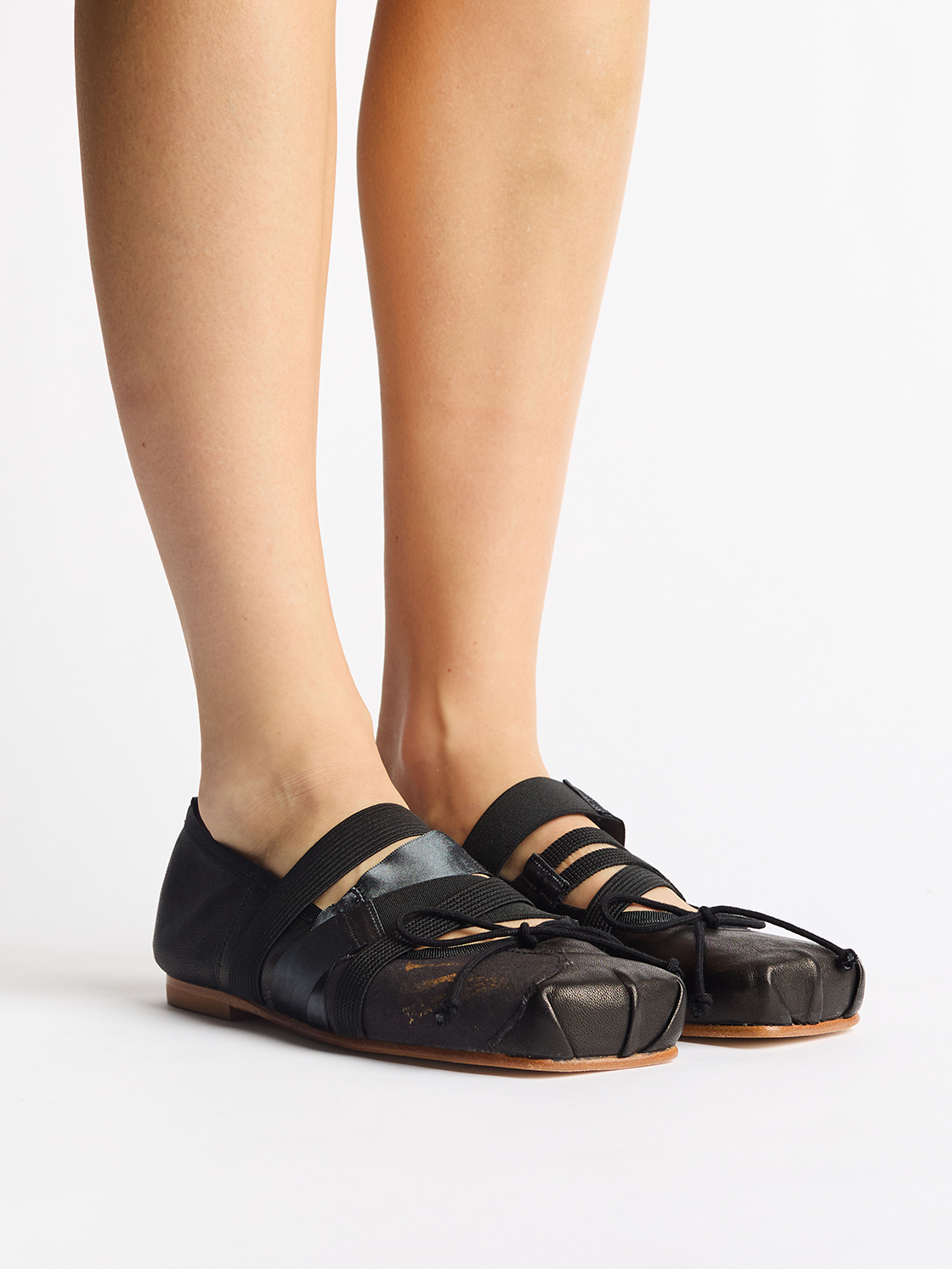 Black Ballet Flats