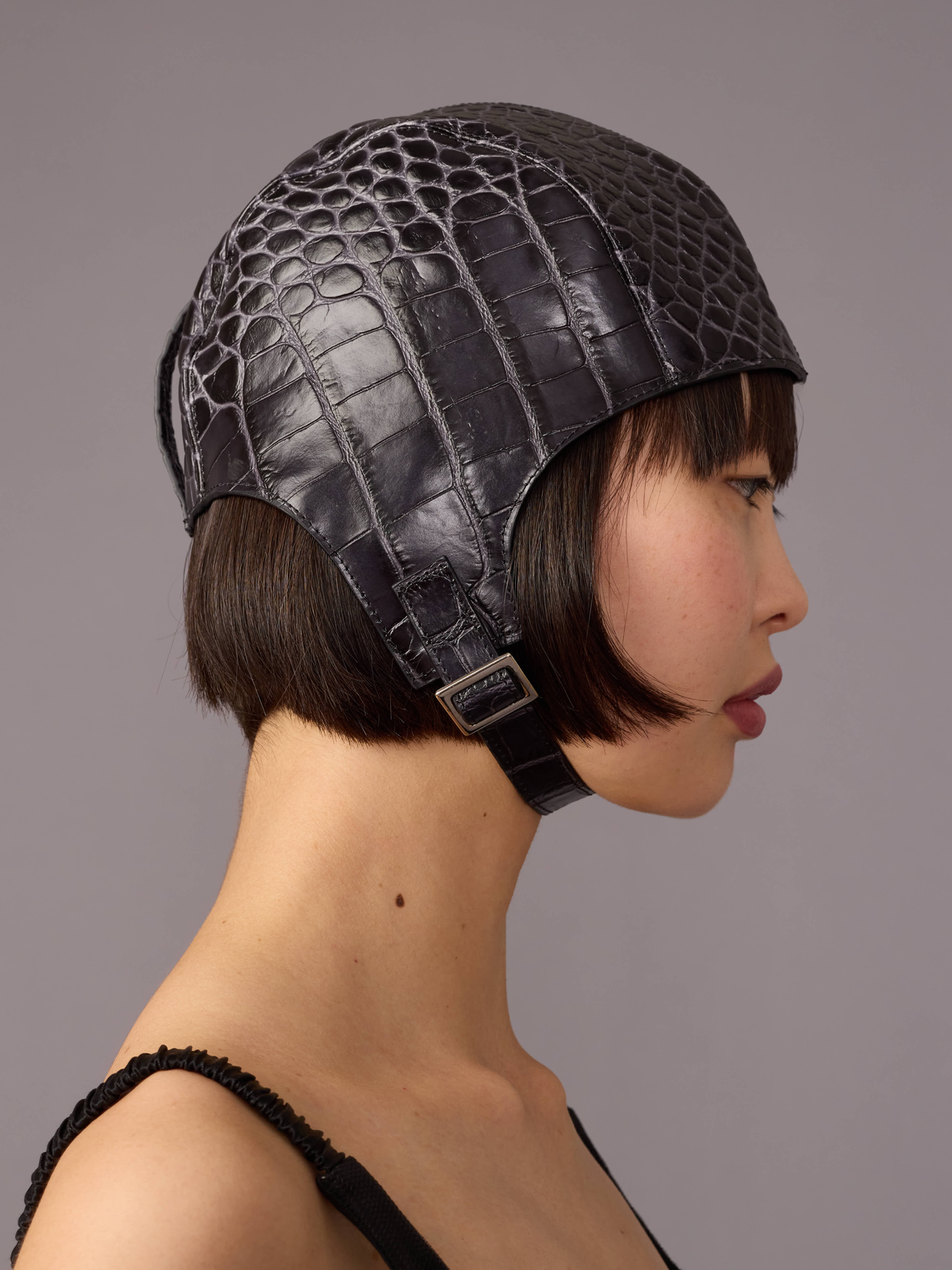 Charcoal Pilot Cap