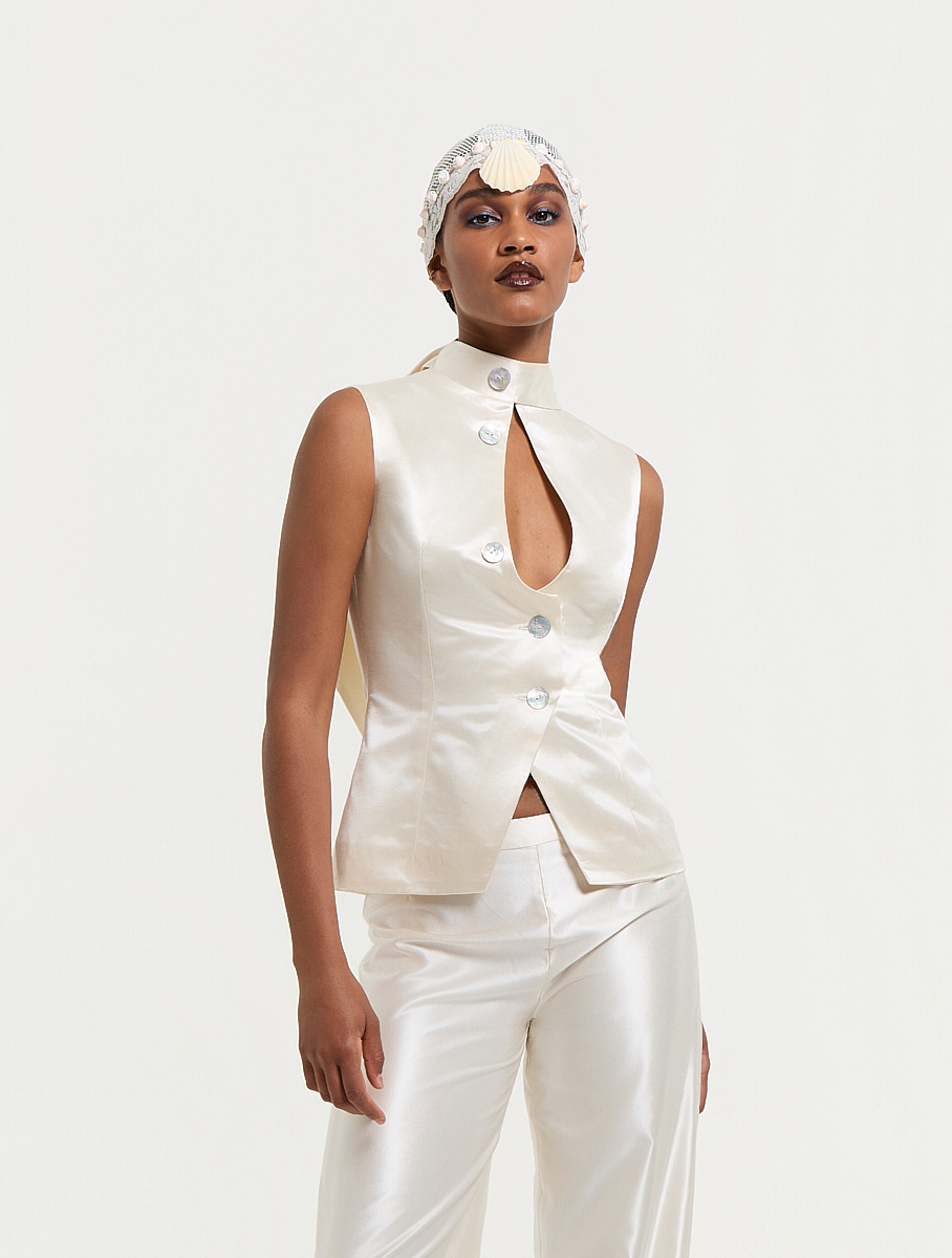 Silk Visitors Waistcoat