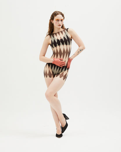 Harlequin Acrobat Suit