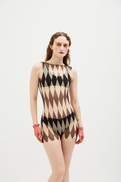 Harlequin Acrobat Suit