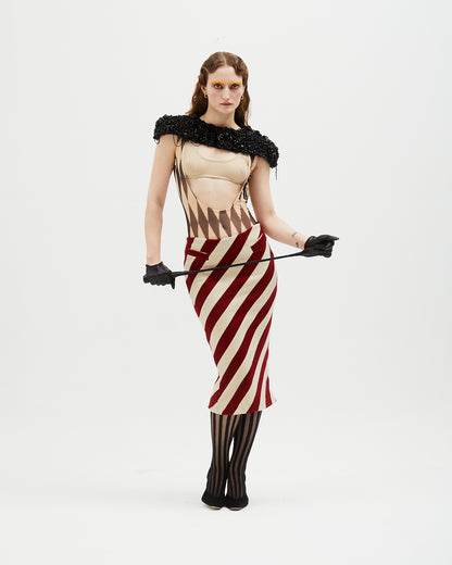 Candy Cane Skirt