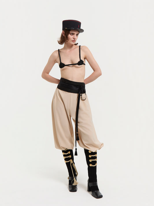 Jute Tassel Belt