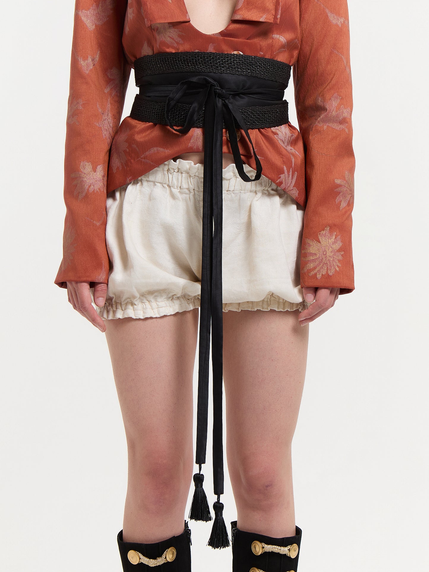 Jute Tassel Belt