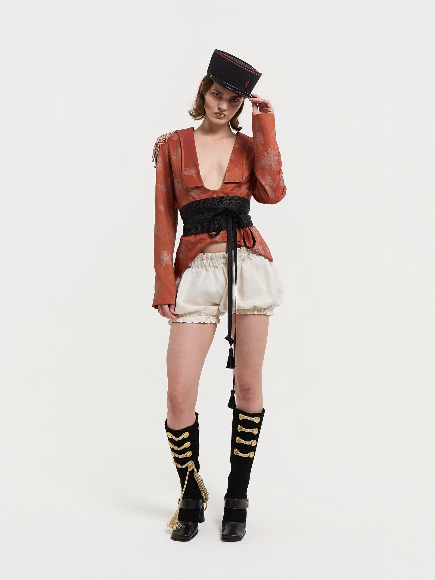 Coral Sailor's Jacket