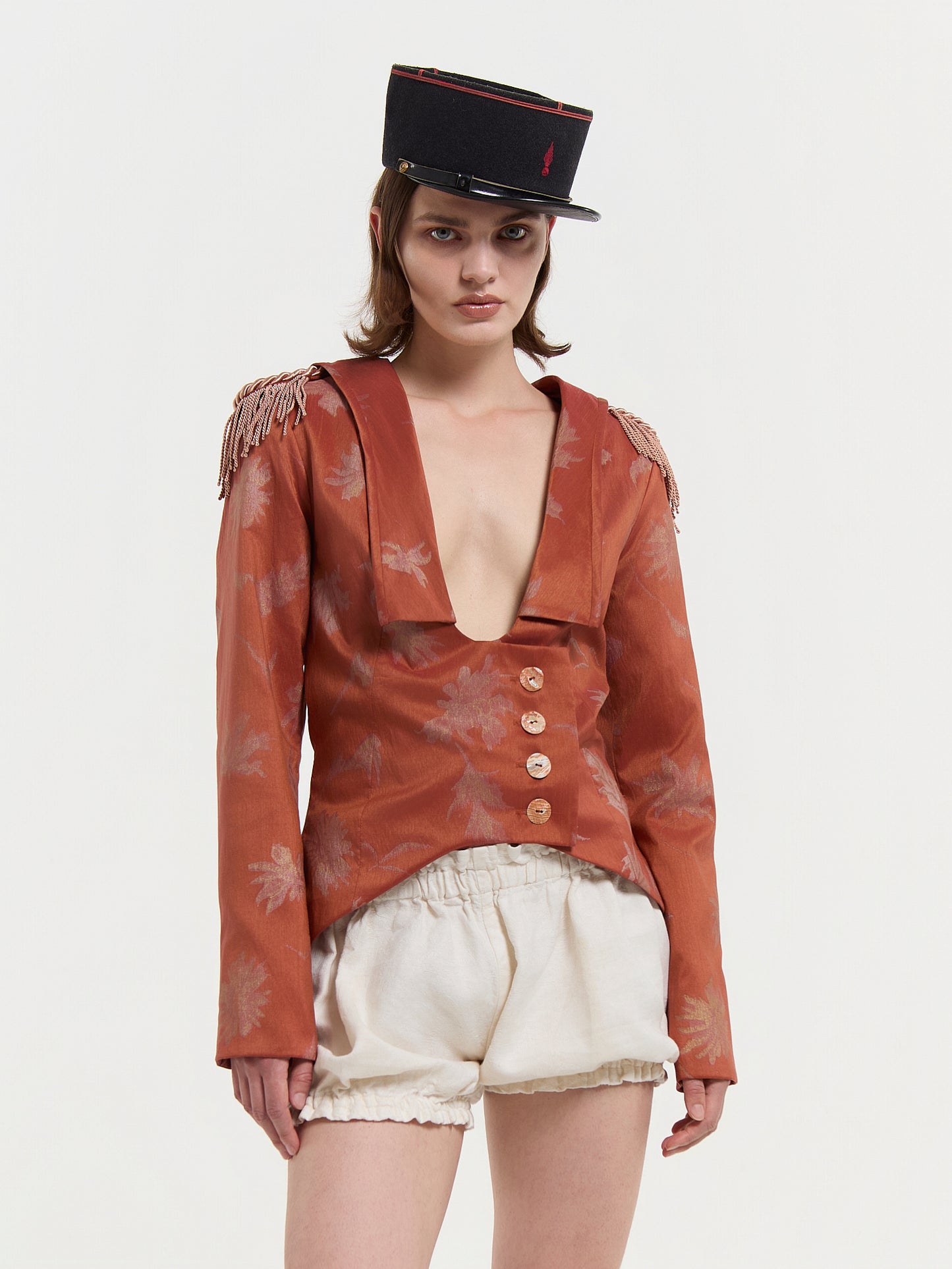 Coral Sailor's Jacket