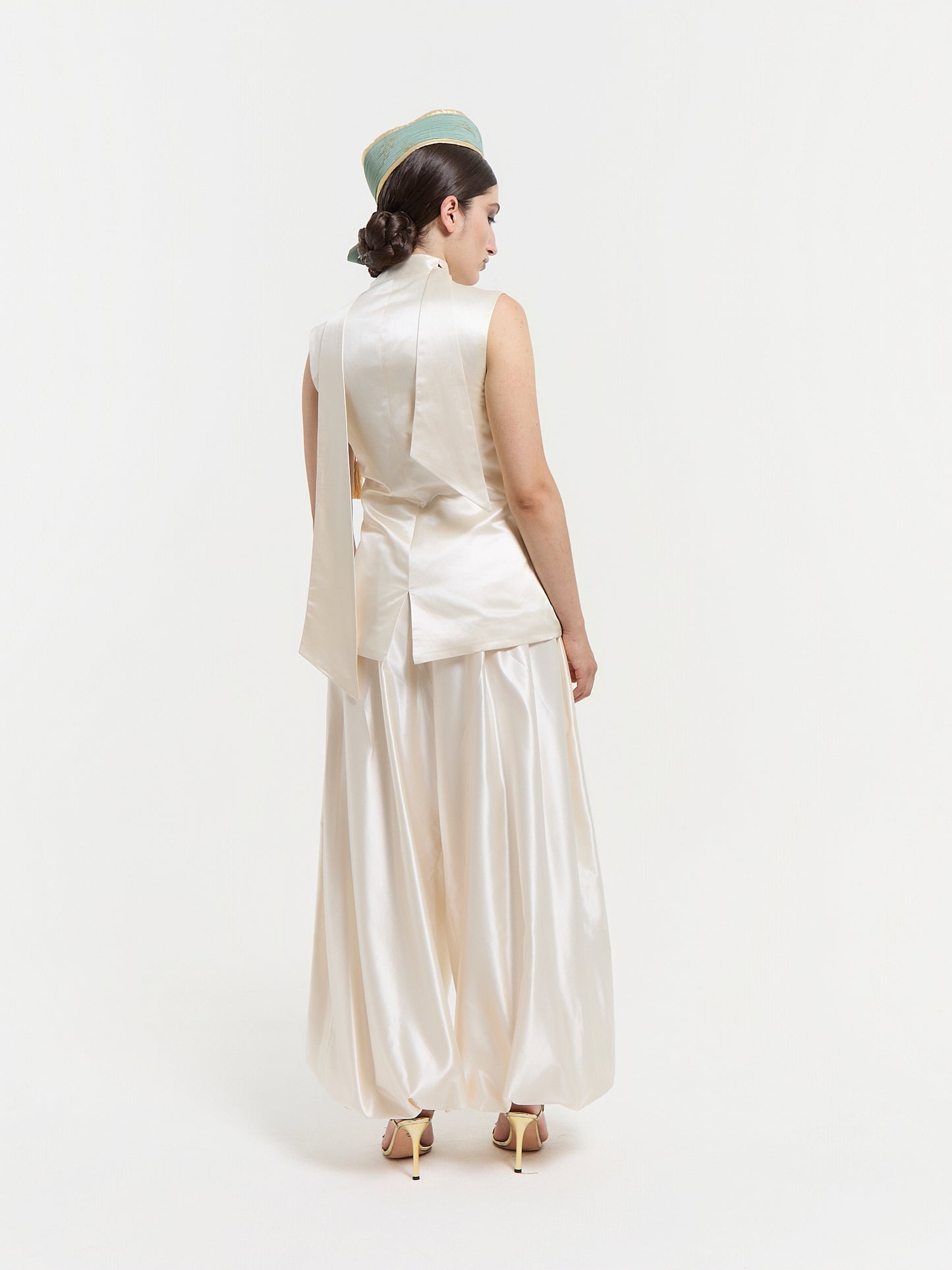 Silk Balloon Trousers