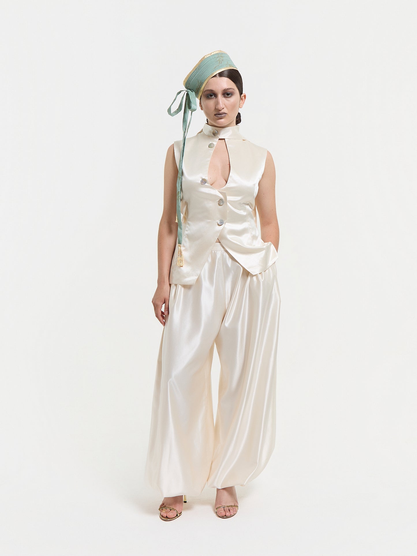 Silk Balloon Trousers