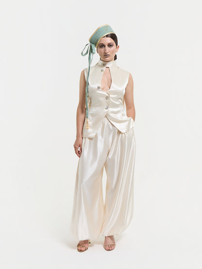 Silk Balloon Trousers