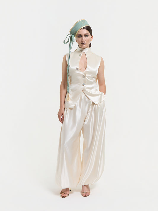 Silk Balloon Trousers