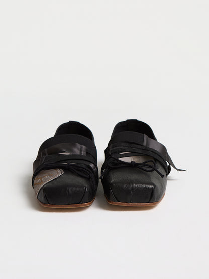 Black Ballet Flats
