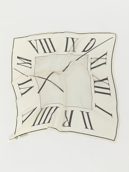 Silk Clock Scarf