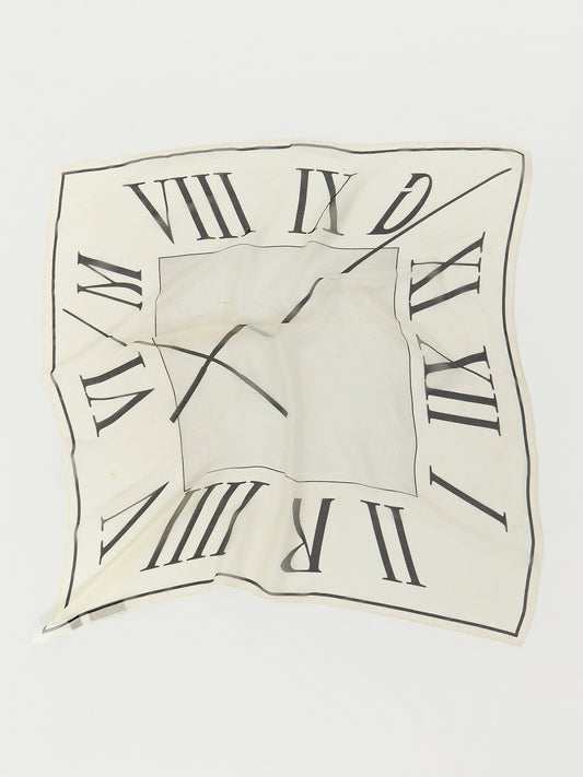 Silk Clock Scarf