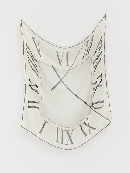 Silk Clock Scarf