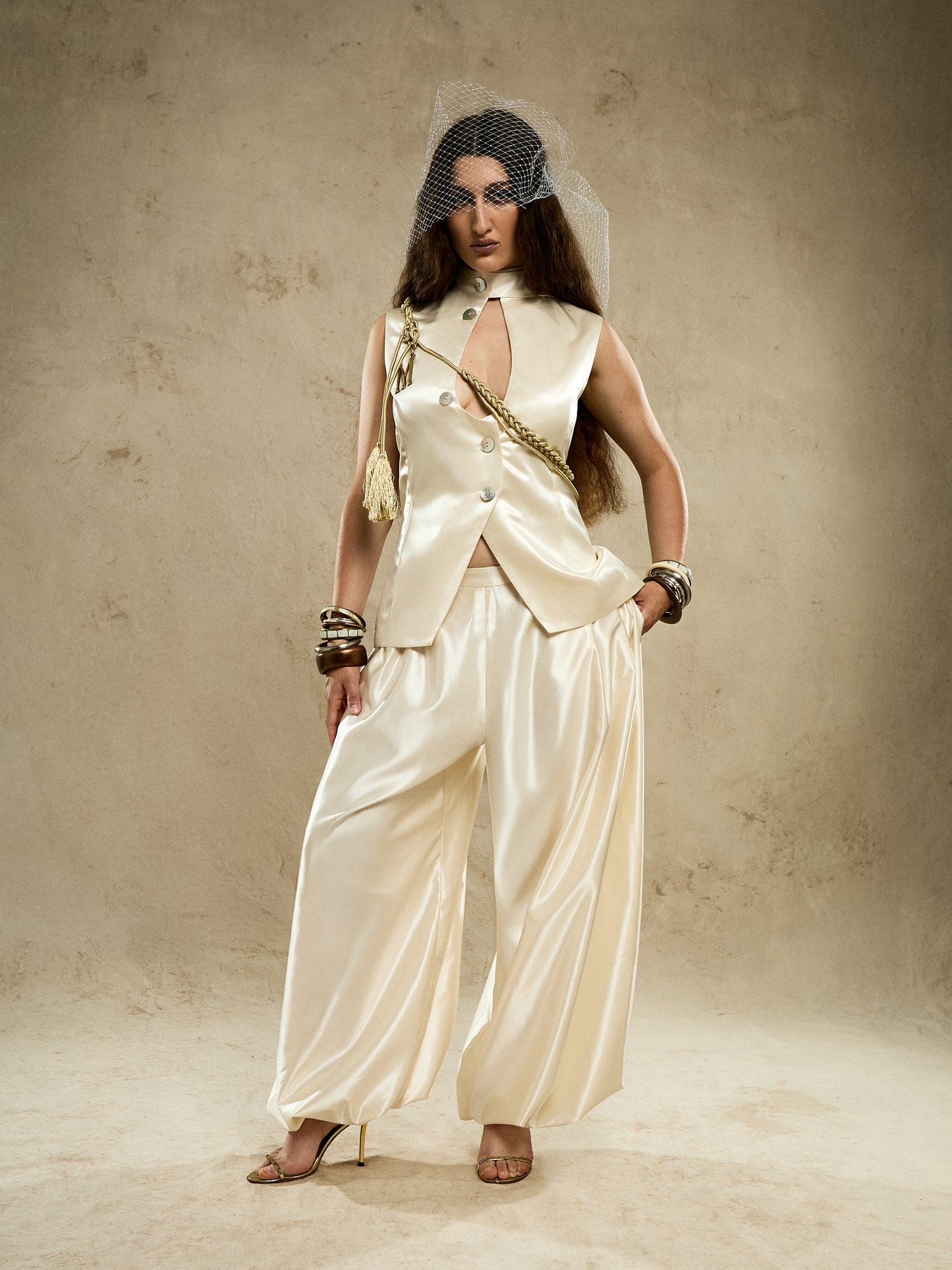 Silk Balloon Trousers
