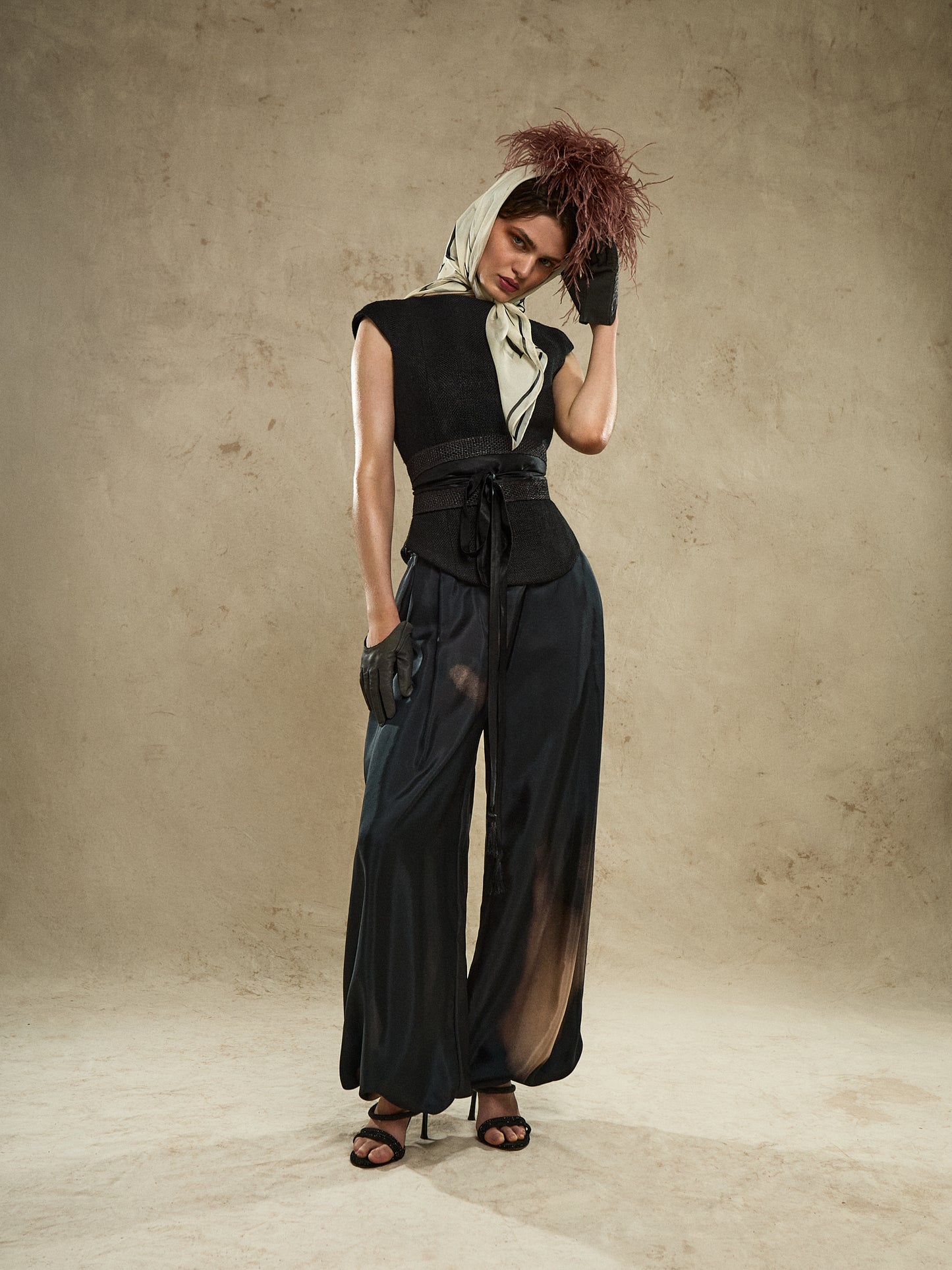 Silk Balloon Trousers