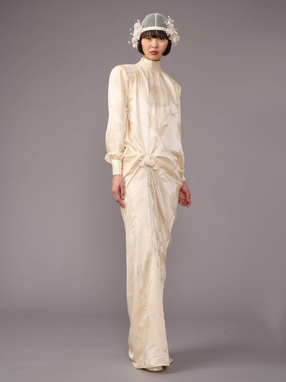 Bridal Drape Dress