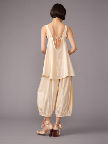 Silk Babydoll Dress