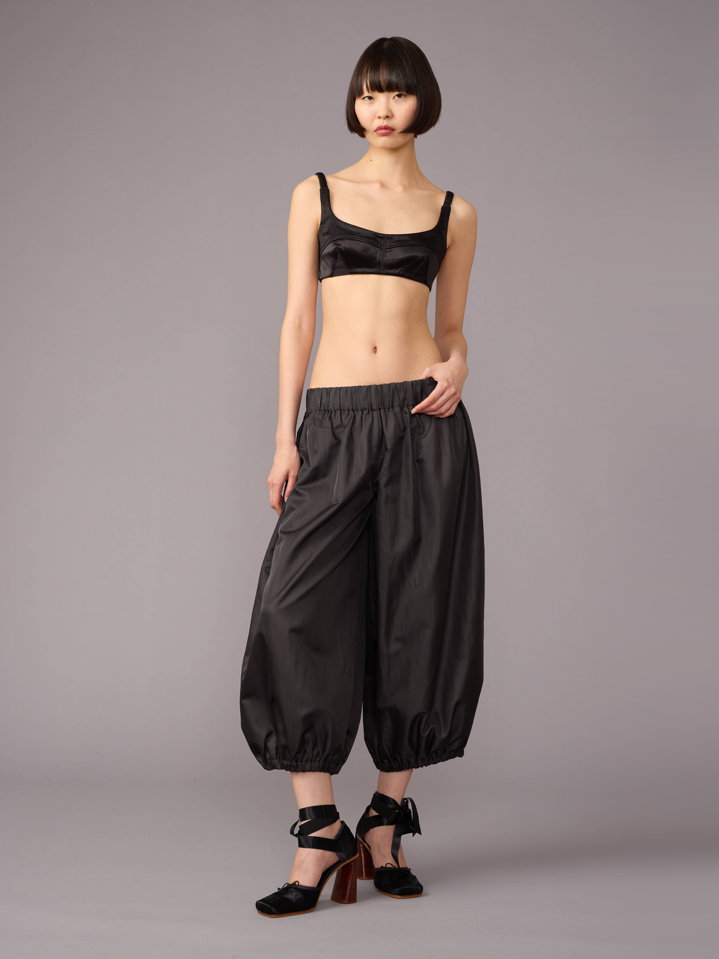 Black Long Bloomers