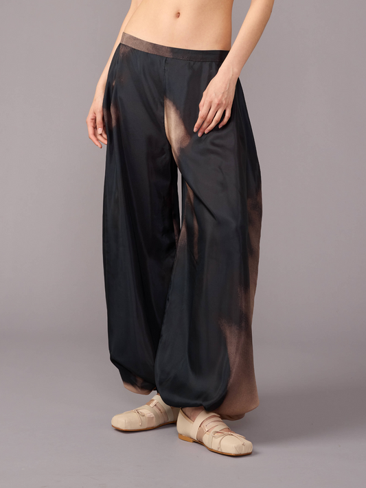 Silk Balloon Trousers