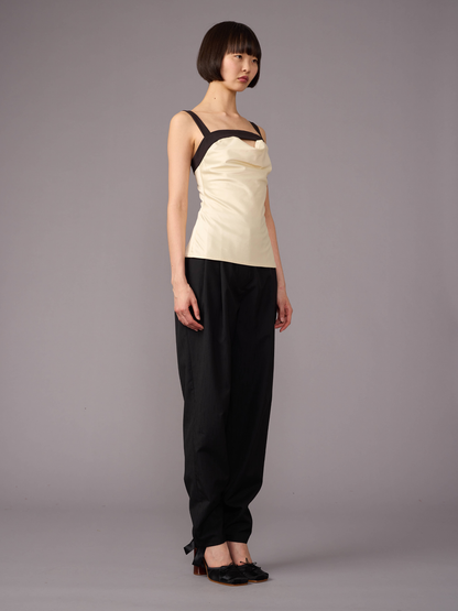 Cream Giovanni Top