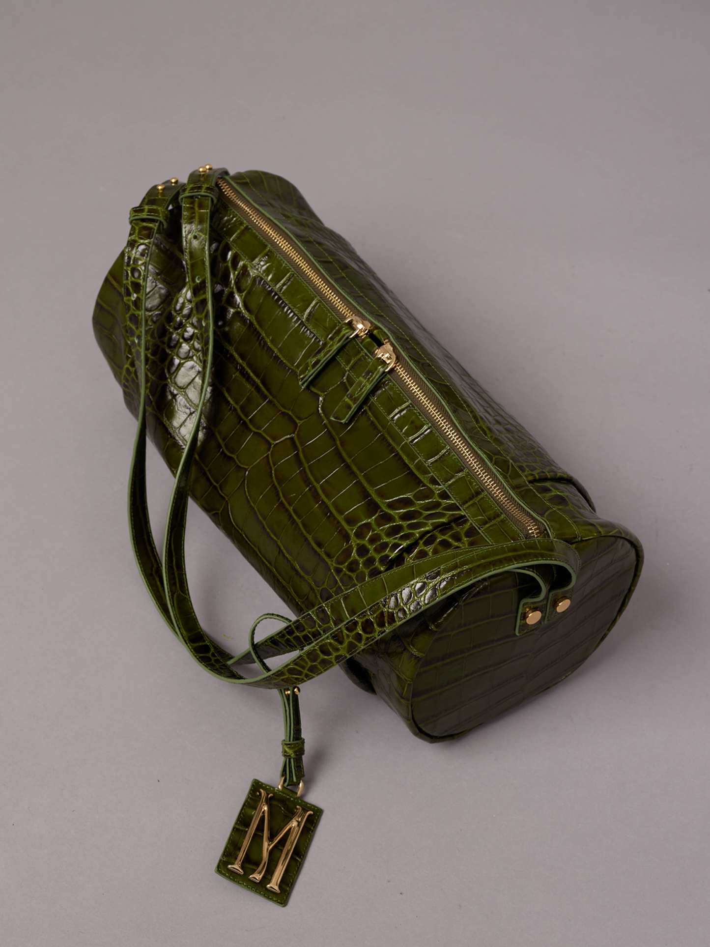 Emerald Green Bowling Bag