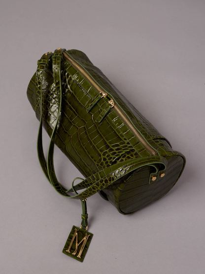 Emerald Green Bowling Bag