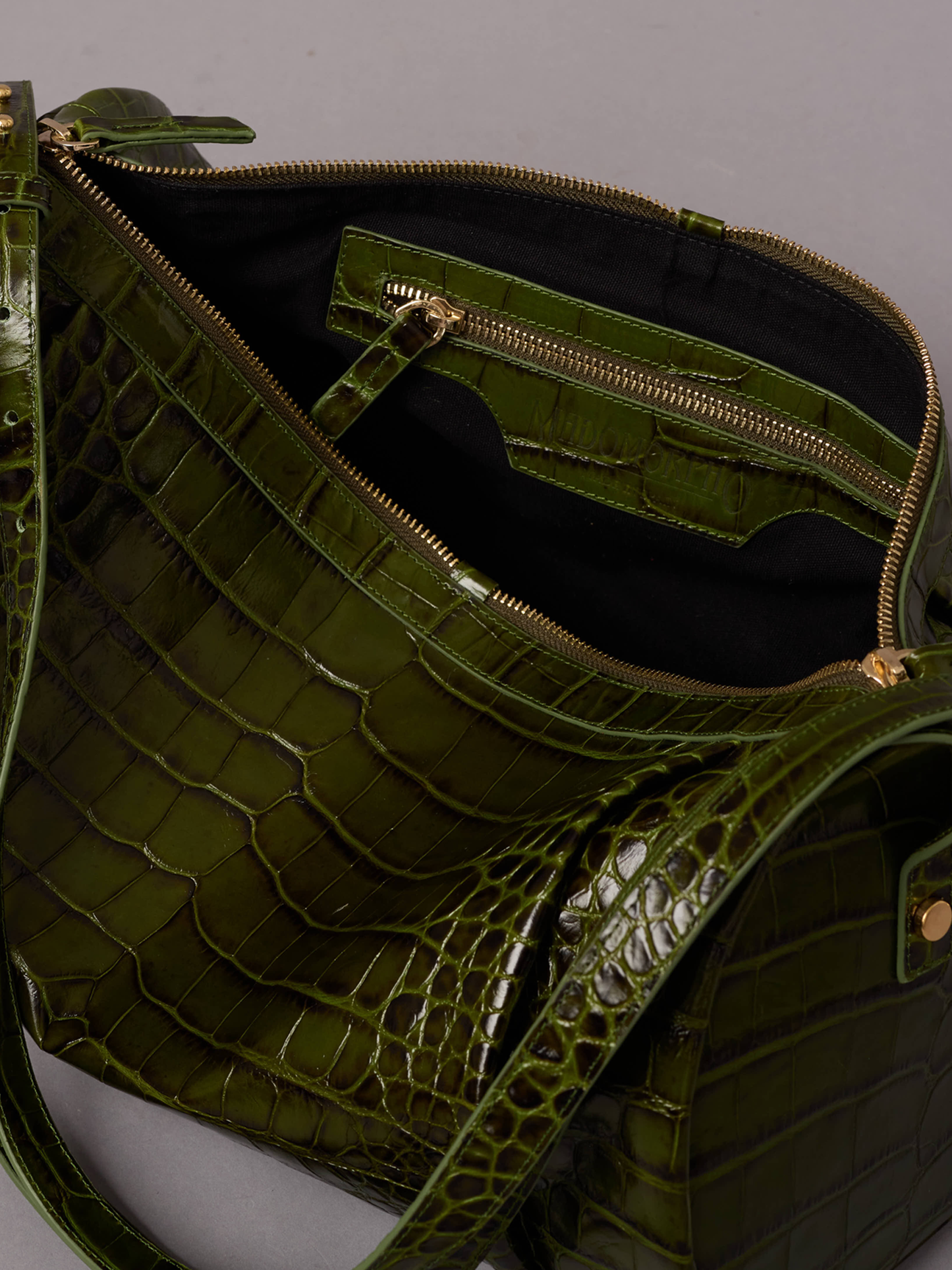 Emerald Green Bowling Bag