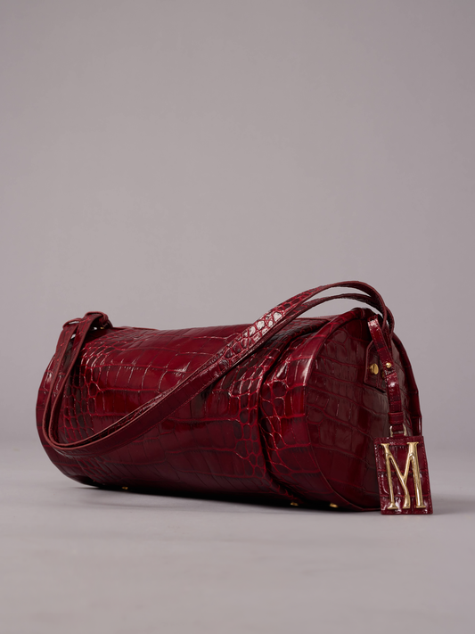Cherry Red Bowling Bag