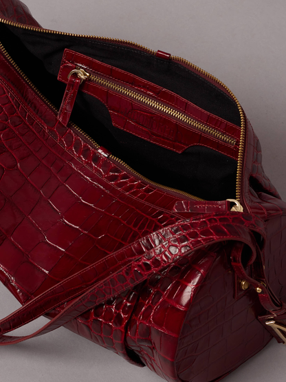 Cherry Red Bowling Bag