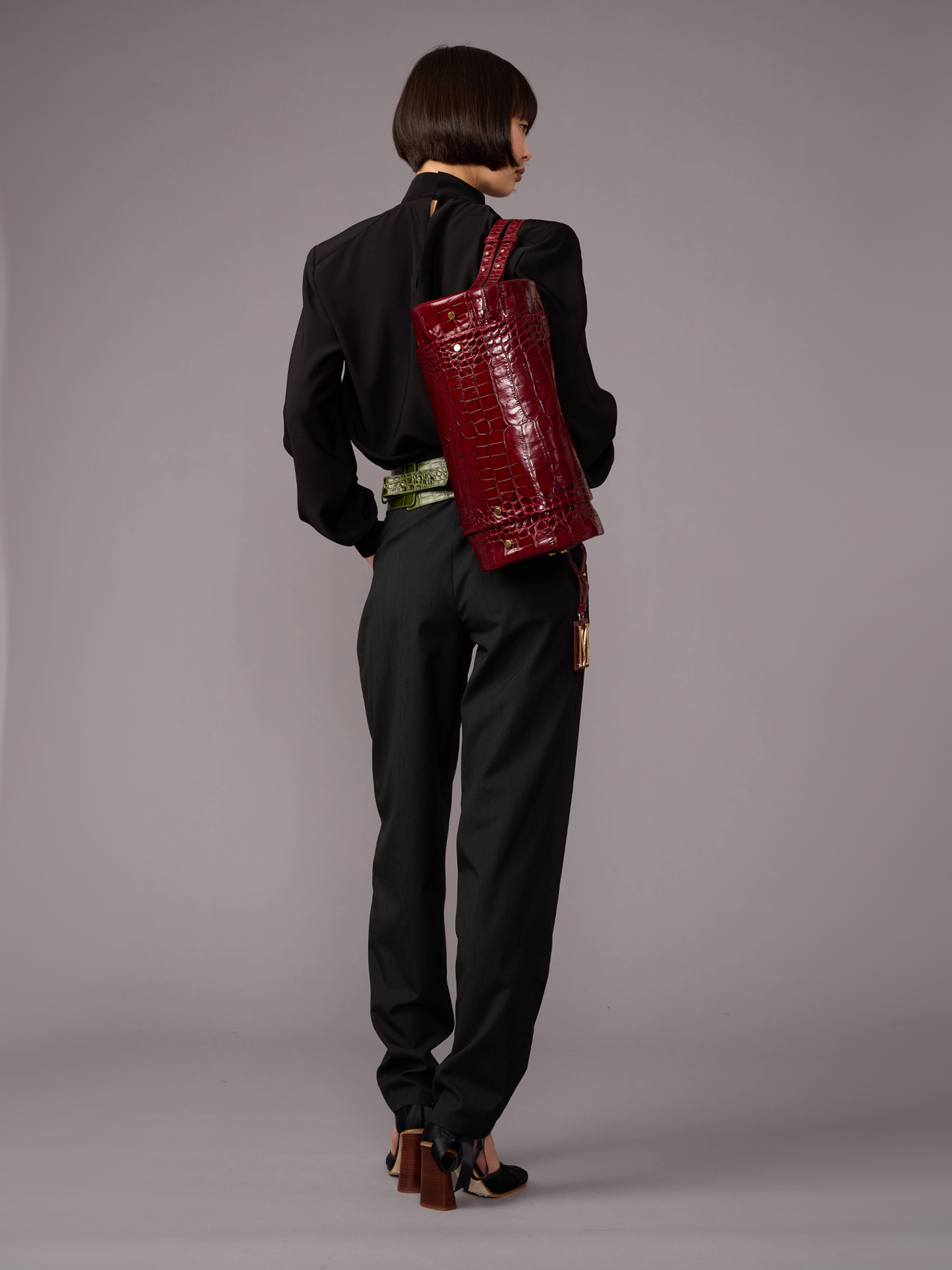 Cherry Red Bowling Bag