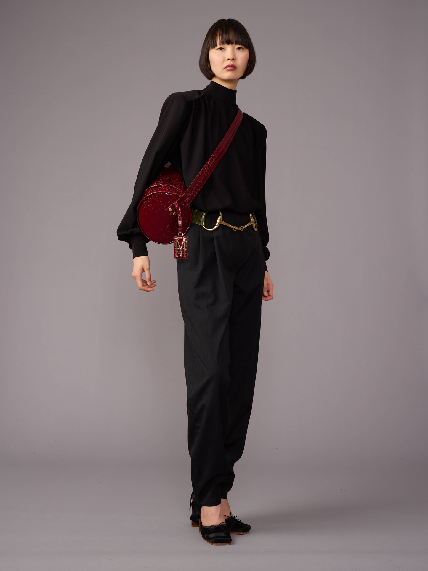 Cherry Red Bowling Bag