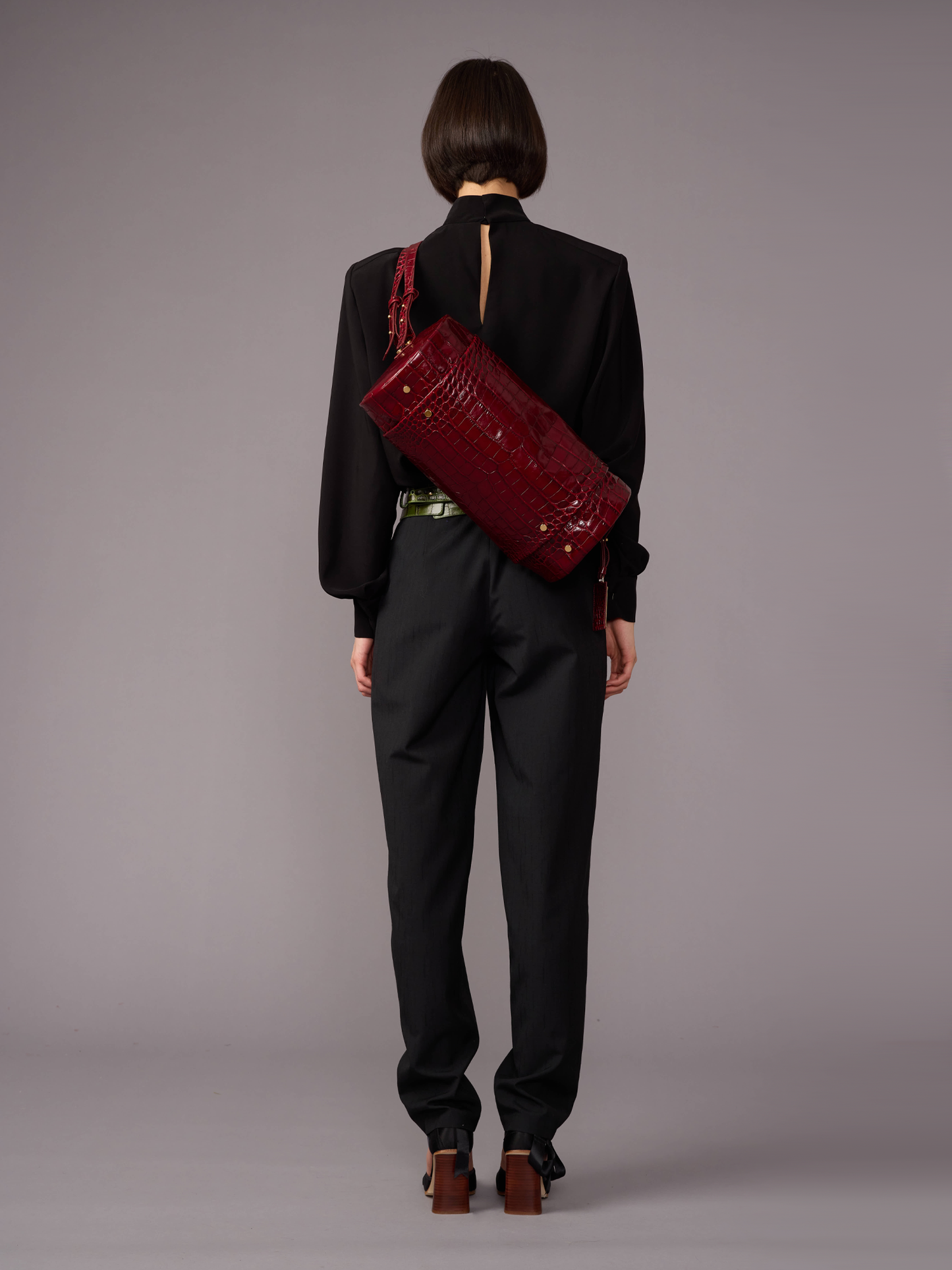 Cherry Red Bowling Bag