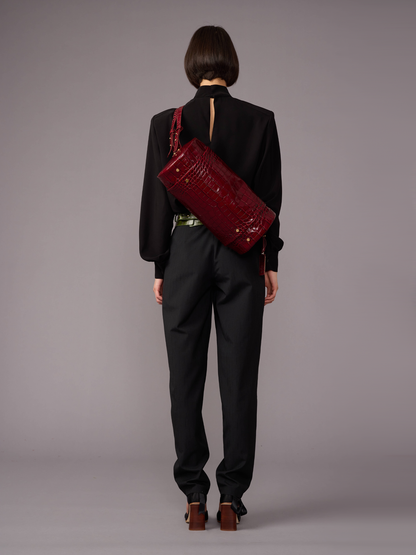 Cherry Red Bowling Bag