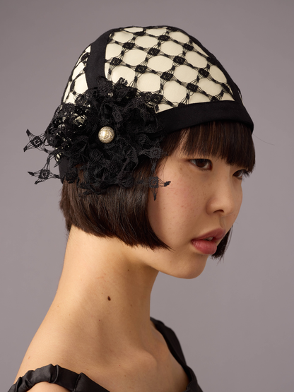 Flower Flapper Cap