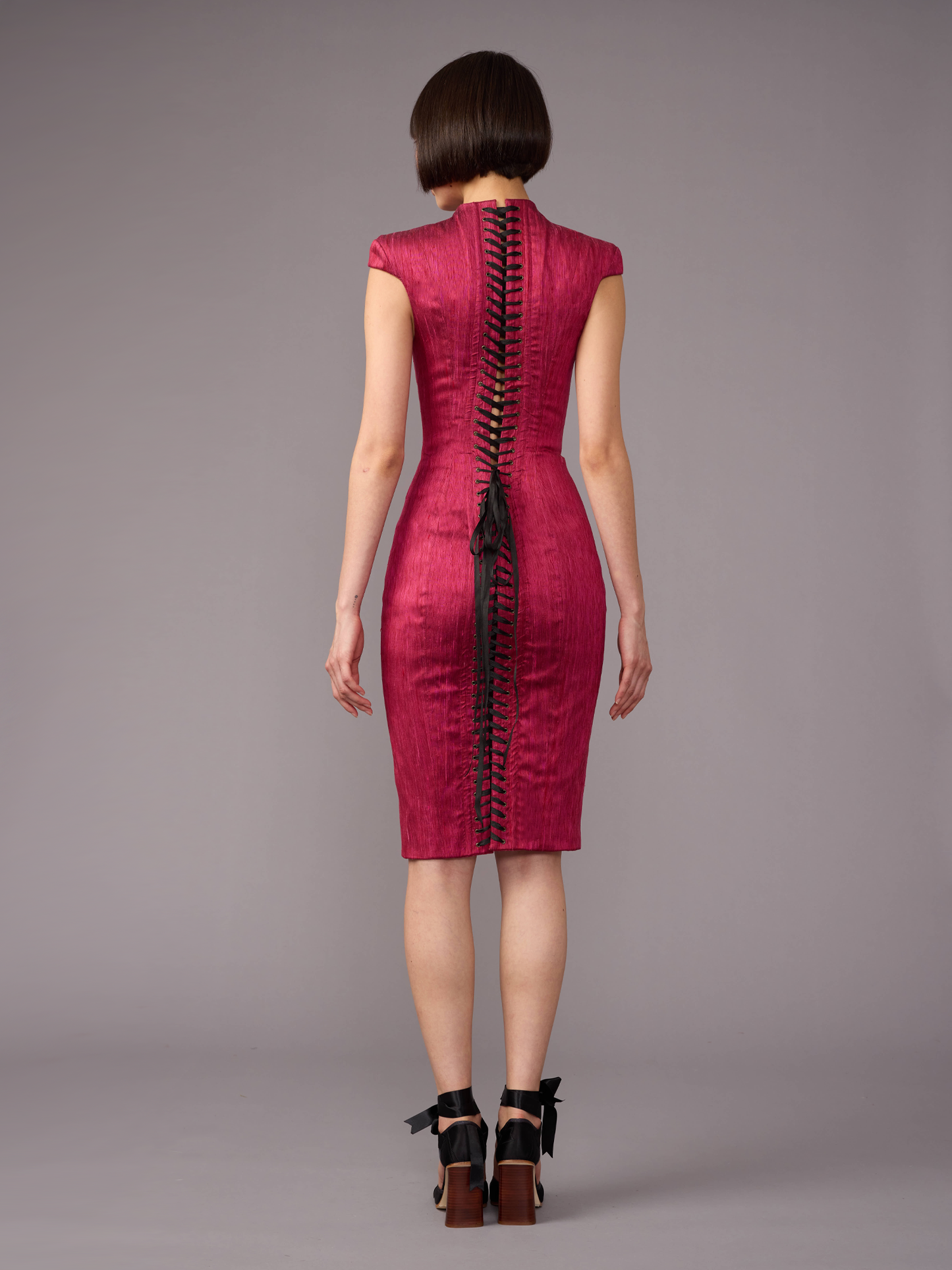 Fuchsia Corset Dress