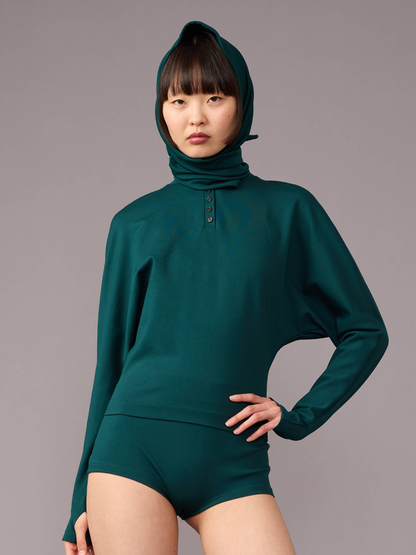 Petrol Batsleeve Jumper