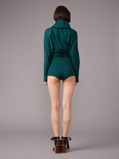 Petrol Batsleeve Jumper