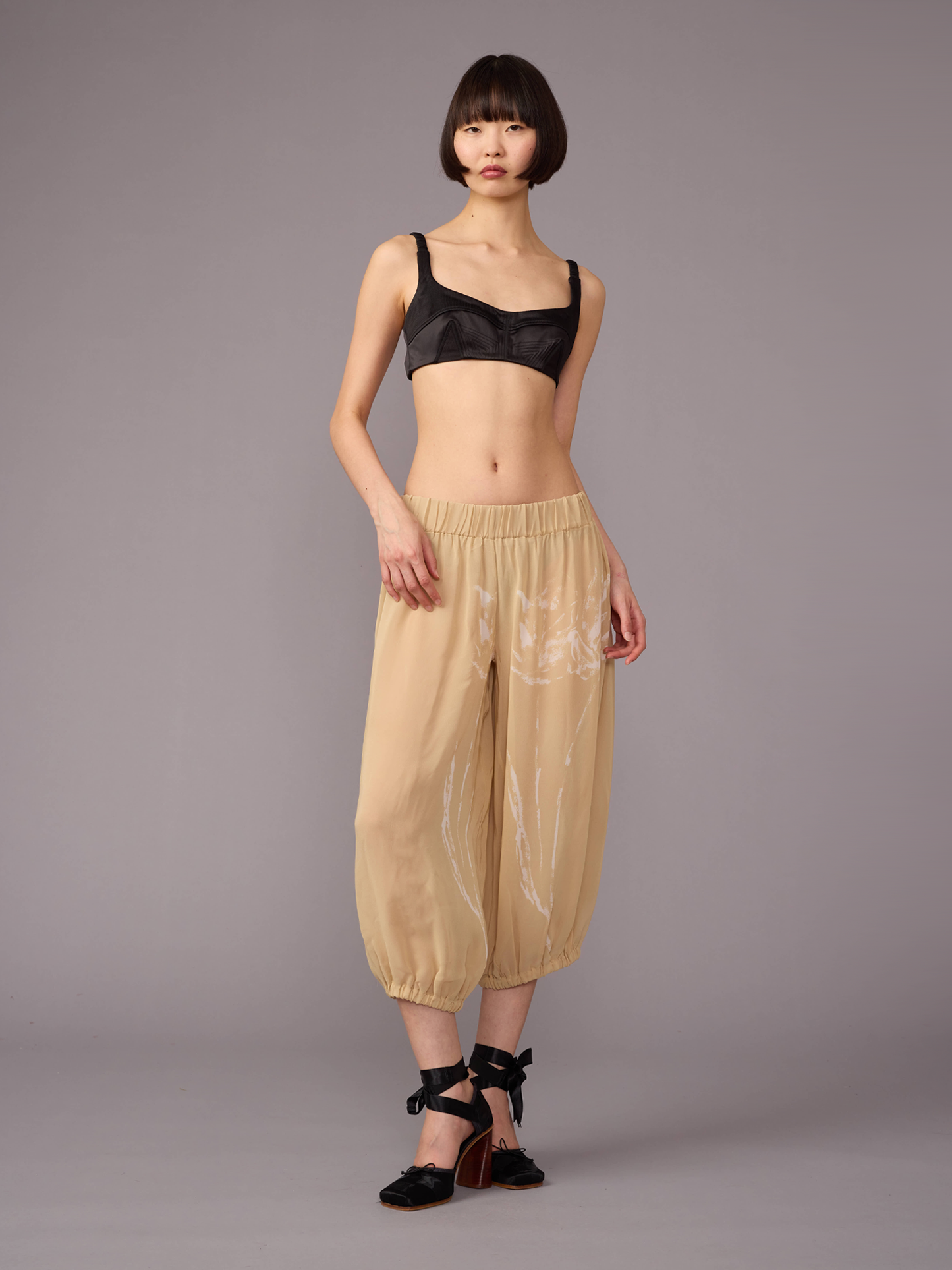 Sheer Long Bloomers