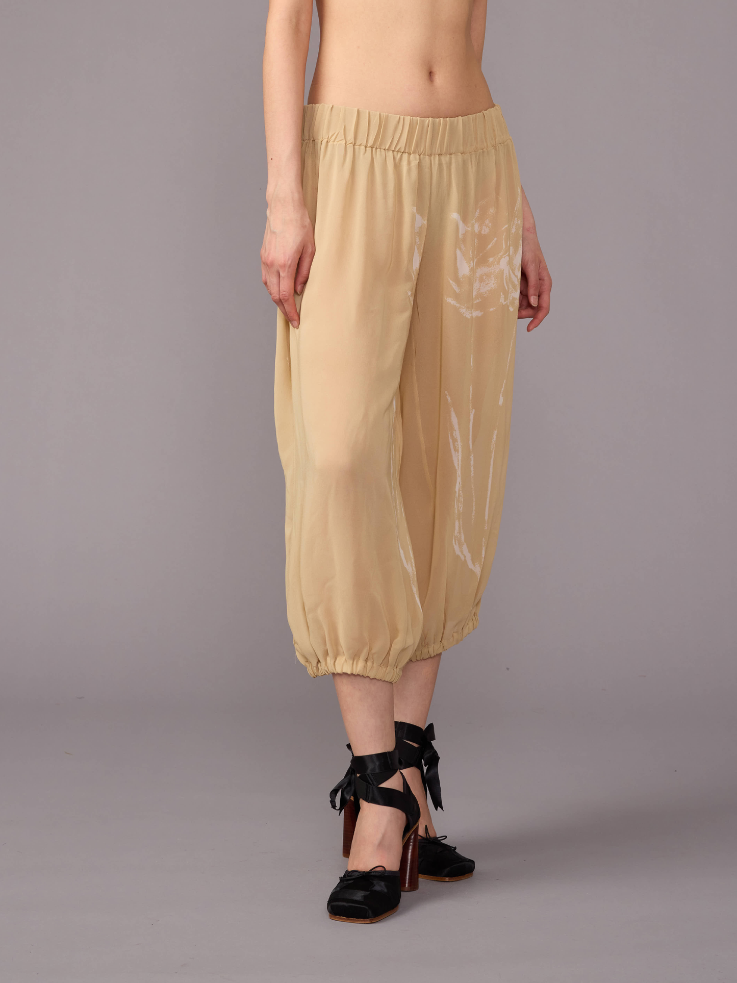 Sheer Long Bloomers