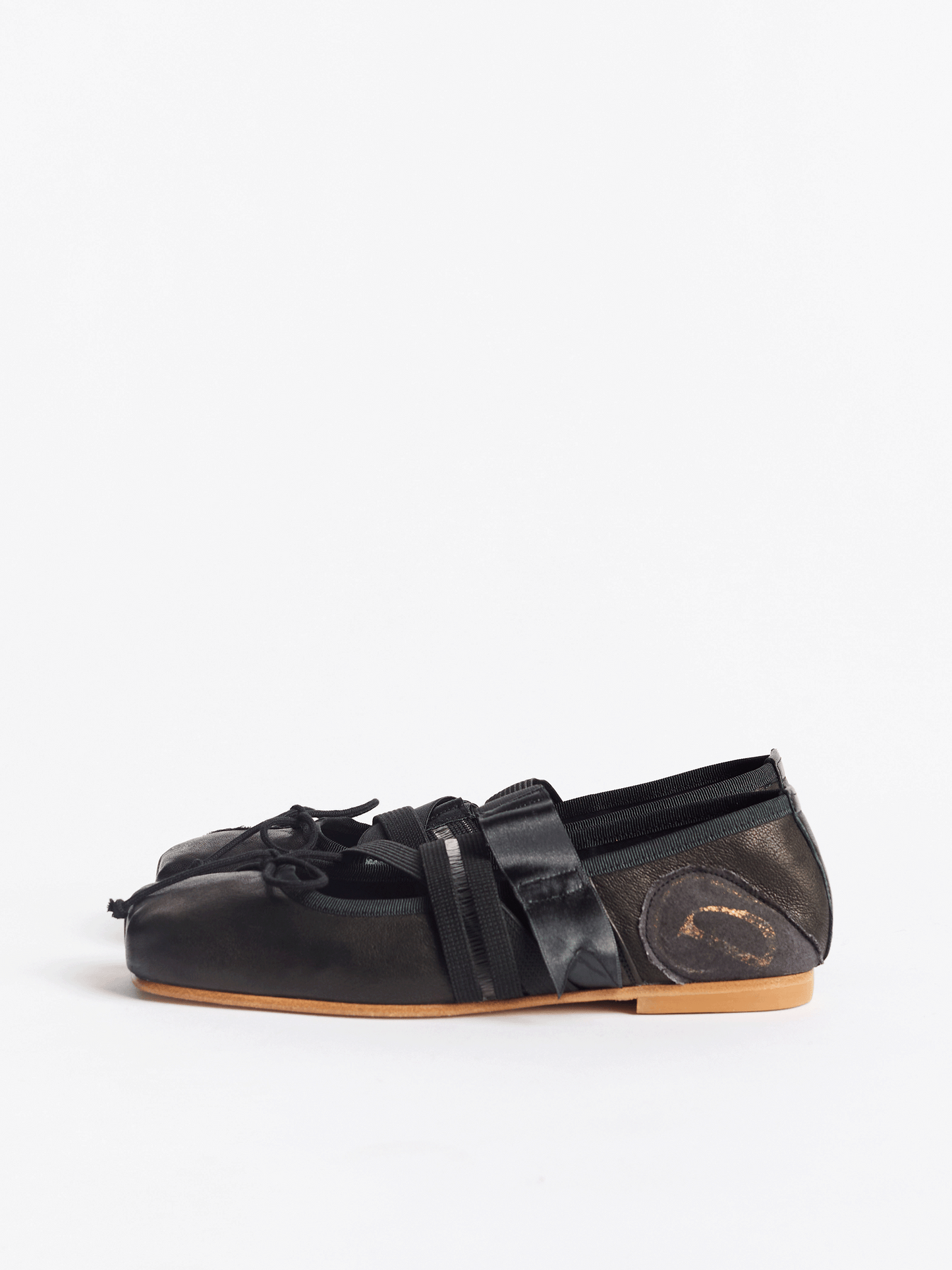 Black Ballet Flats