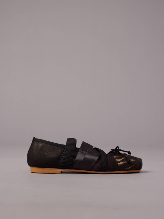 Black Ballet Flats