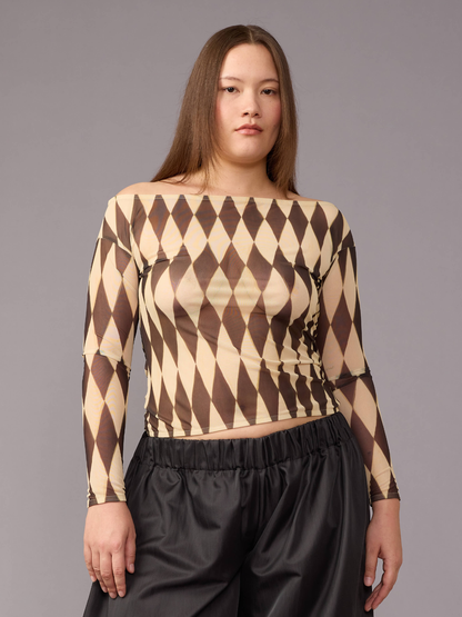 Harlequin Top