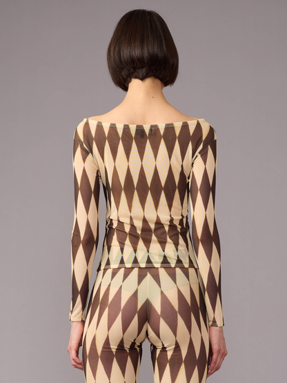 Harlequin Top
