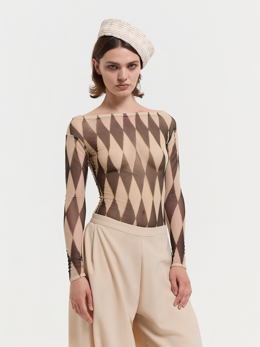 Harlequin Top